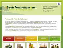 Tablet Screenshot of fruitvanhellemont.be